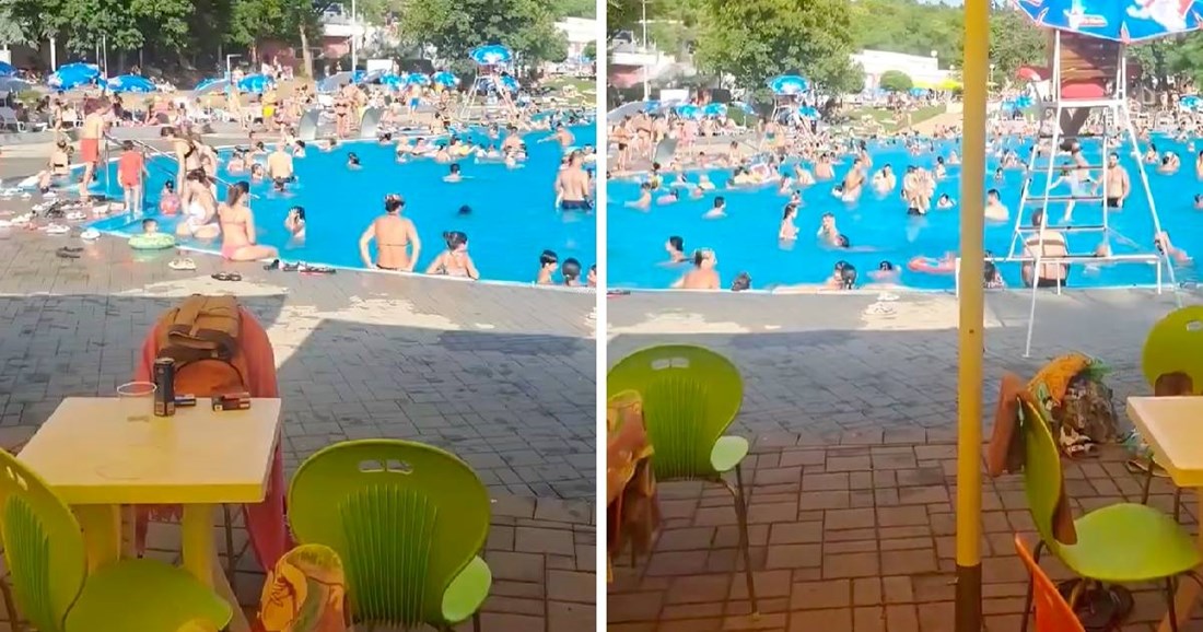 Širi se snimka: Na bazenu usred Beograda trešti Thompson