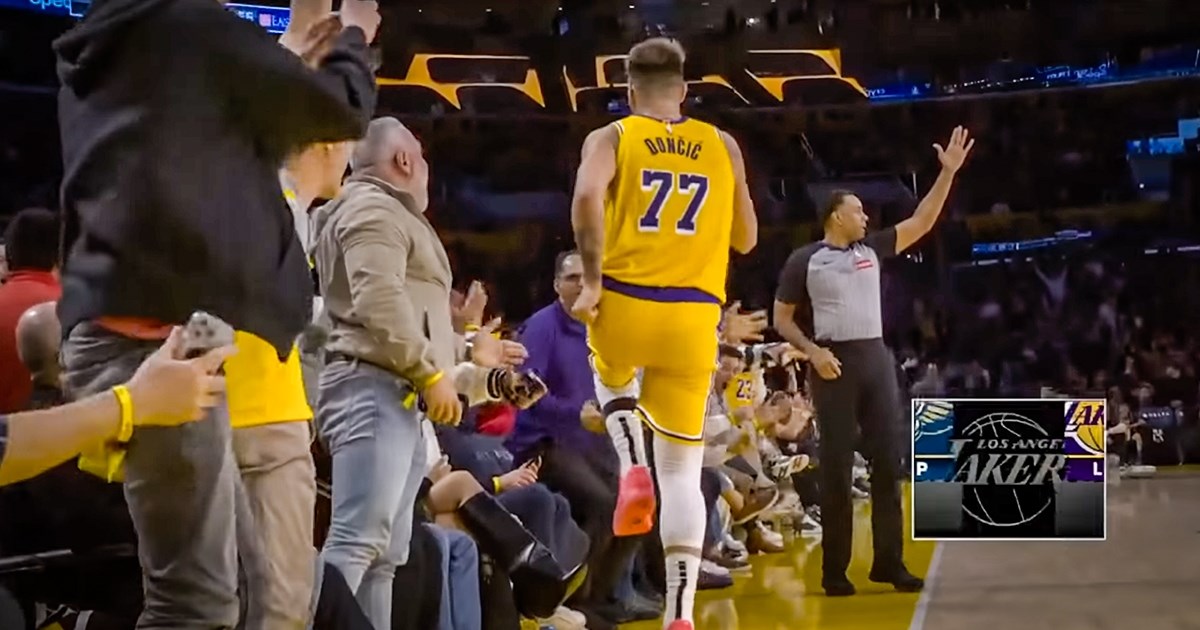 VIDEO Dončić briljira za Lakerse. Partiju za anale slavio plesom