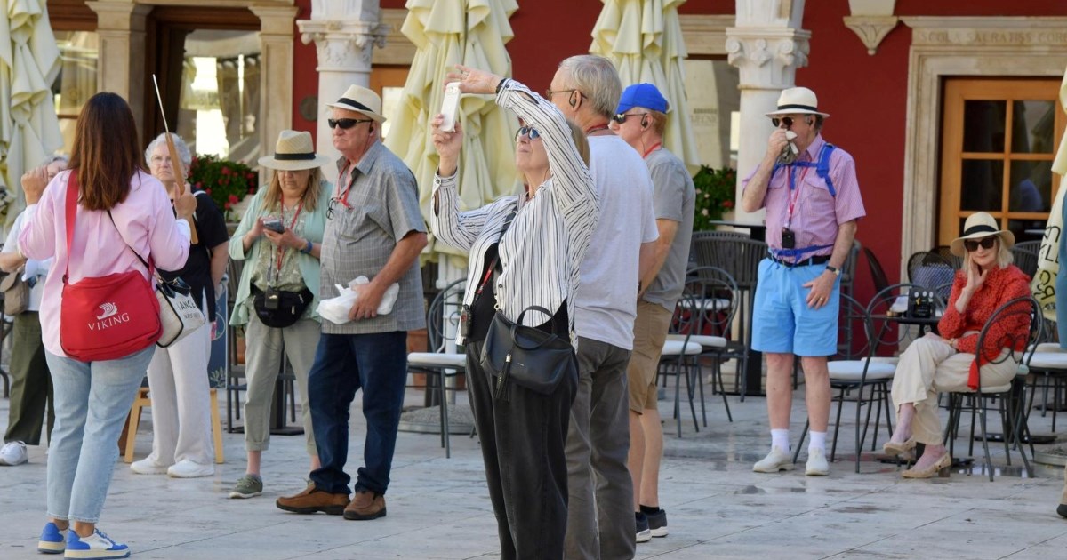 FOTO Krajem rujna Šibenik i dalje prepun turista