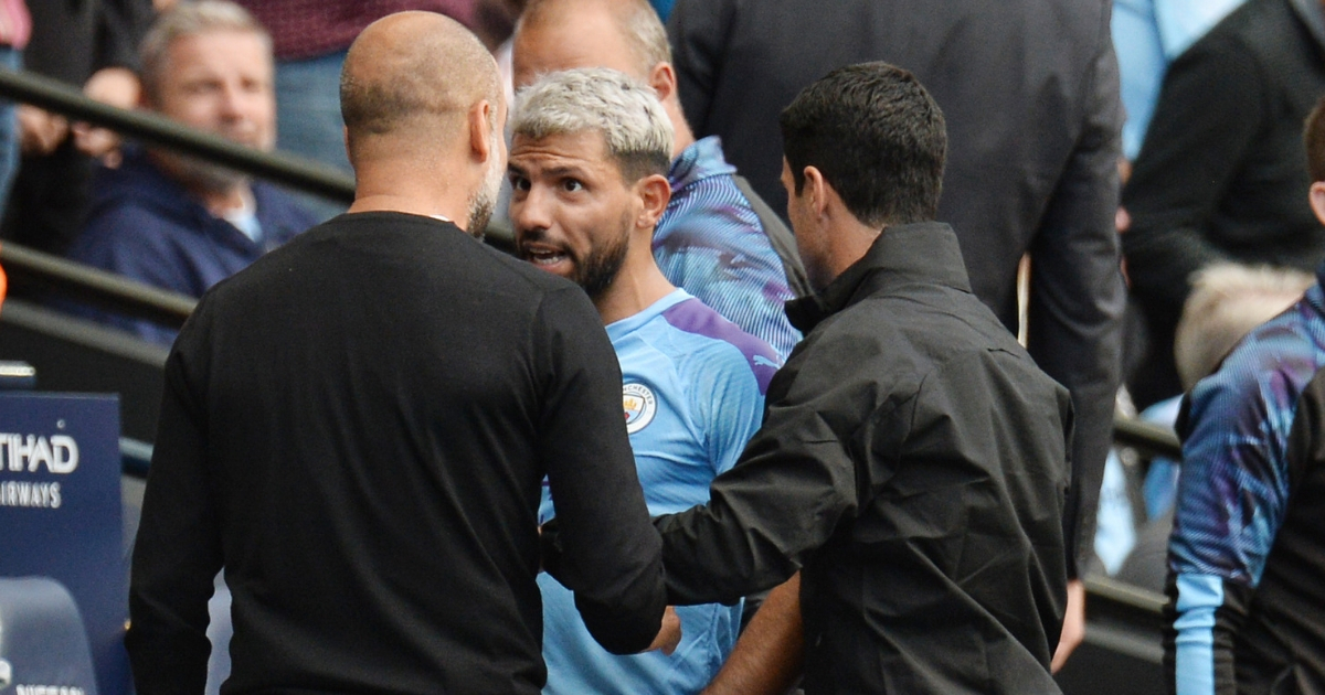Žestoka svađa Guardiole i Aguera usred Cityjeve utakmice