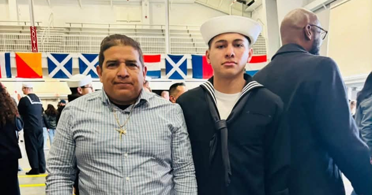 U.S. Navy sailor on USS Lincoln says dad was arrested by immigration officials