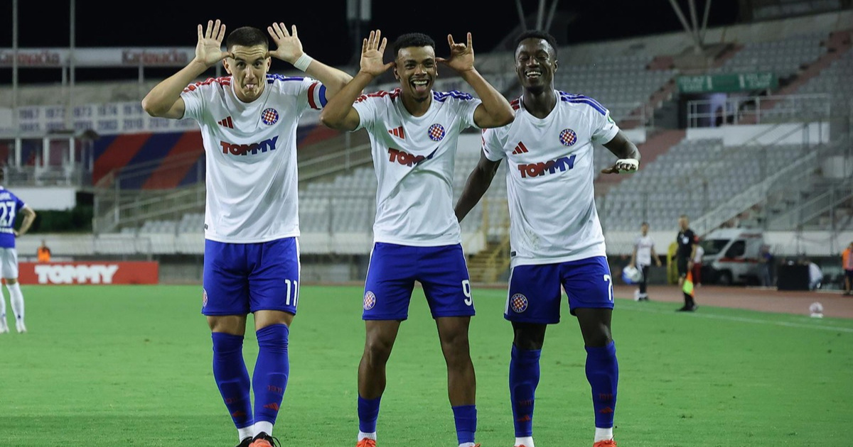 Navođena lopta Bambe i zakucavanje Dalissona. Ovako je Hajduk postao lider SHNL-a