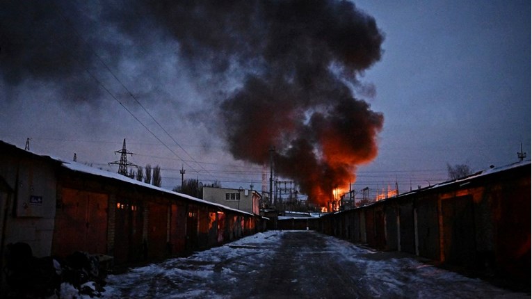 Ovako je noćas izgledao Kijev nakon ruskog napada dronovima