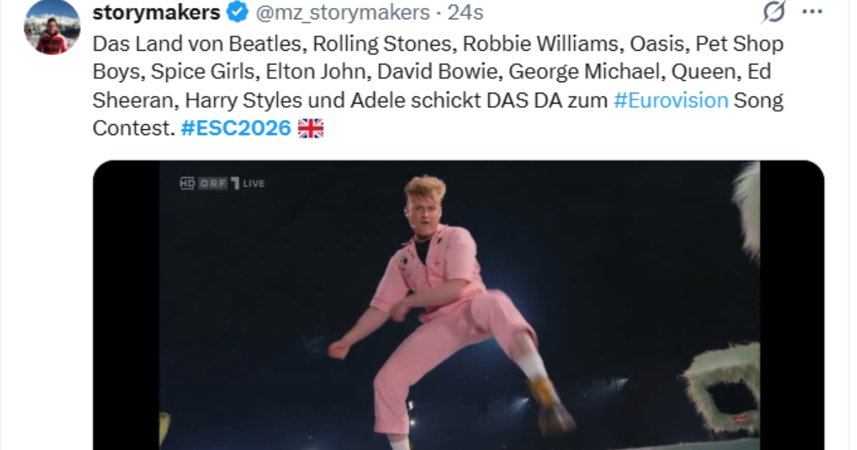 UŽIVO Reakcije na Eurosong: "Zemlja puna legendi je OVO poslala na Eurosong?"