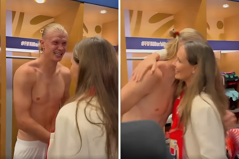 Pogledajte susret Haalanda i norveške princeze nakon pobjede protiv Brazila