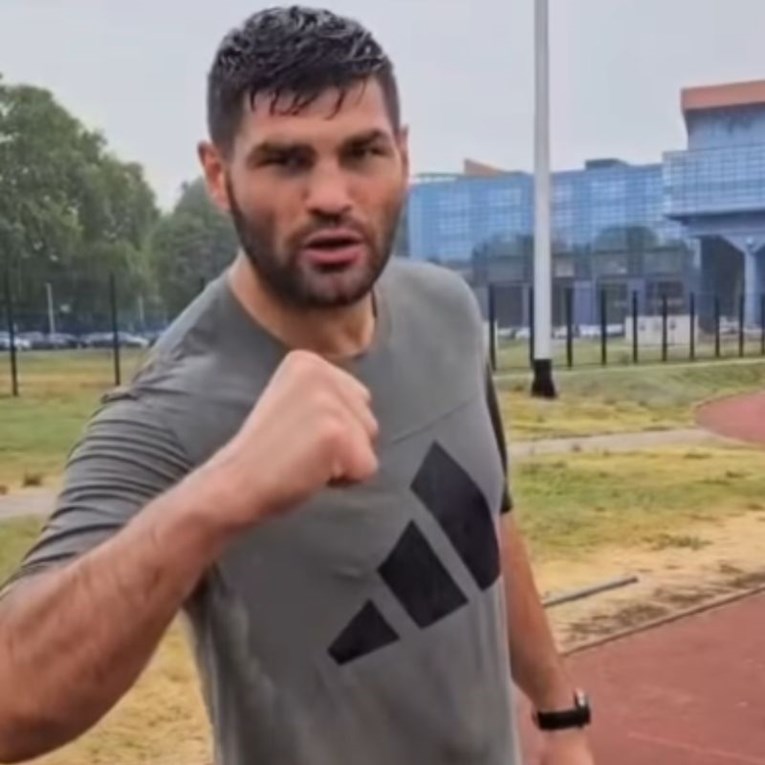 Pogledajte kako Hrgović trenira po pljusku: Kiša? Nema problema, prijatelju