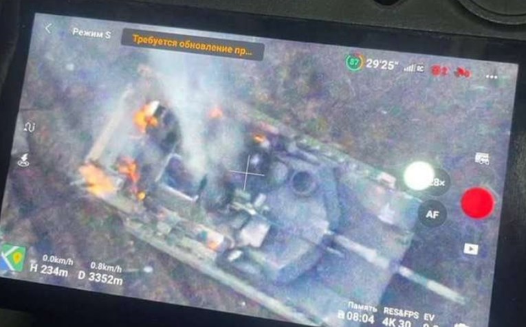 VIDEO Ukrajina je prvi put izgubila moćni američki Abrams