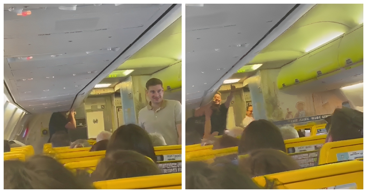 Tražio povrat novca nakon što je putnik u avionu počeo pjevati na razglas