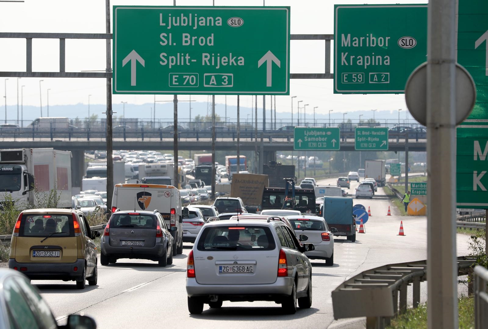Na autocesti kod Zaprešića i jutros kolona od 3 kilometra