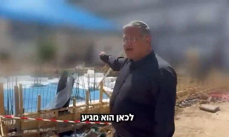 Izraelski ministar javio se s gradilišta: "Ovdje će biti objekt za vješanje"