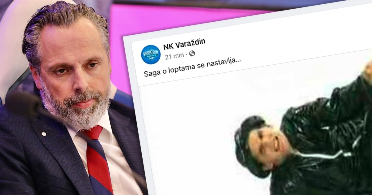 Varaždin se opet narugao Hajduku zbog ispumpanih lopti pa ekspresno obrisao objavu