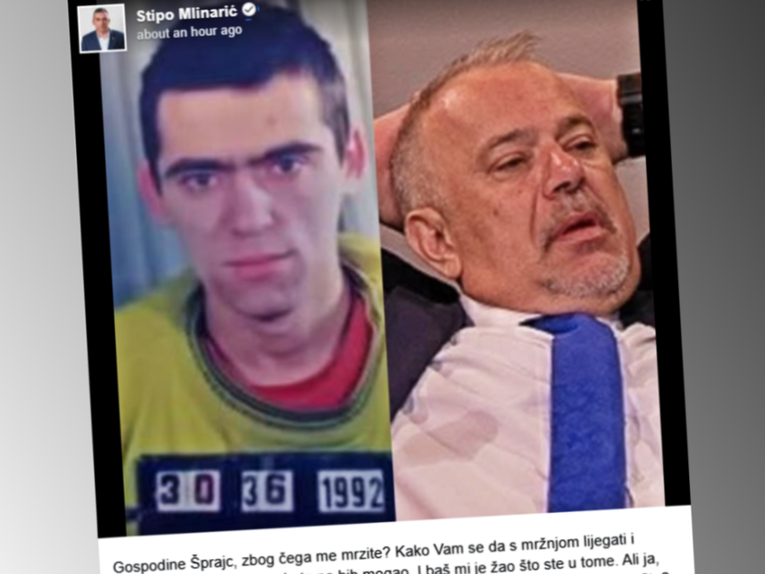 Ćipe: Gospodine Šprajc, zbog čega me mrzite?