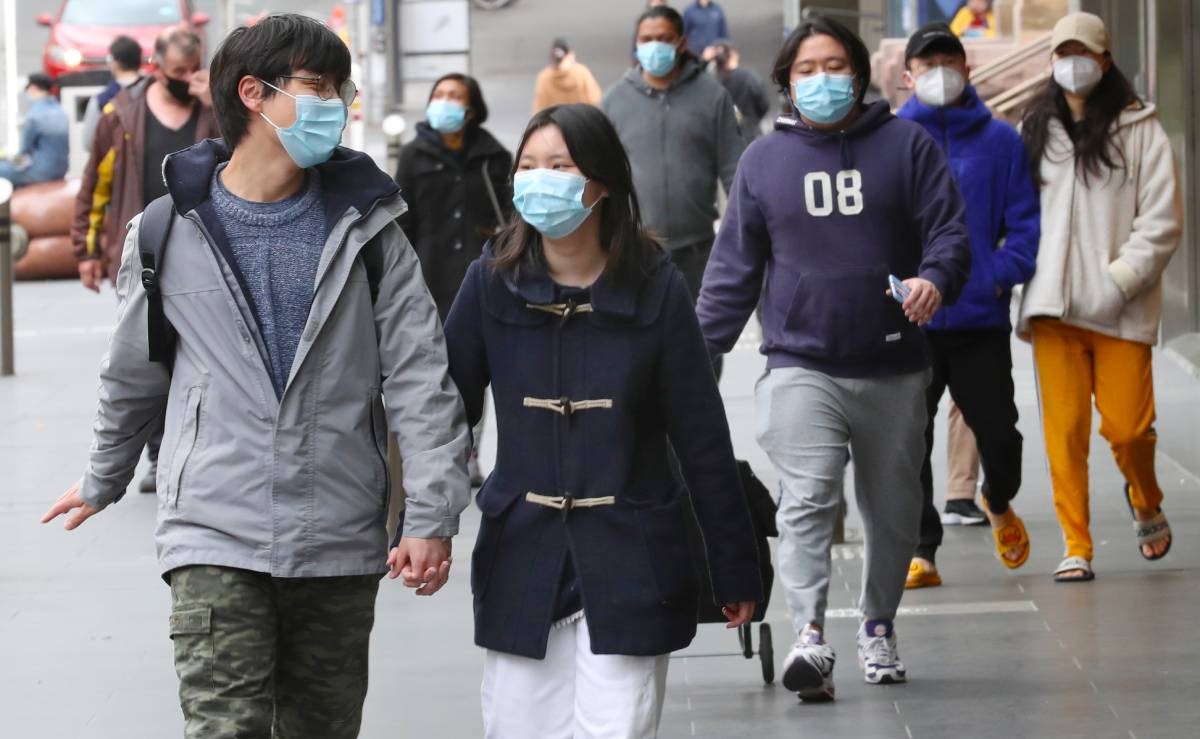 U dijelovima Australije novčane kazne za nenošenje maski za lice