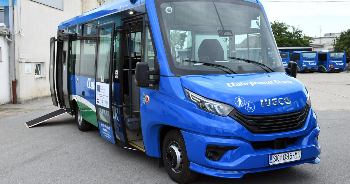 Prvi električni autobusi stigli u Sisak. Gradit će se i punionica