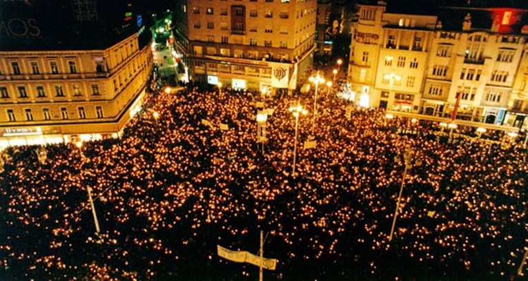 Dan kada su Hrvati pokazali da znaju prosvjedovati. 100.000 ljudi stiglo na Trg