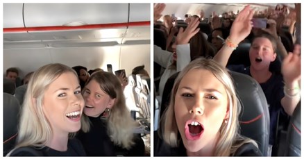 VIDEO Fanovi pjevali pjesme Taylor Swift u avionu, ljudi pišu: "Moja ideja pakla"