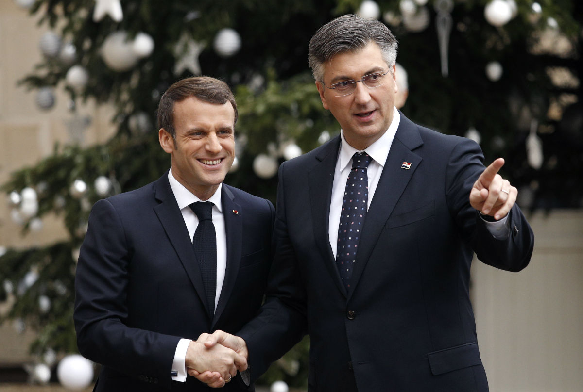 Plenković detaljno opisao sastanak s Macronom