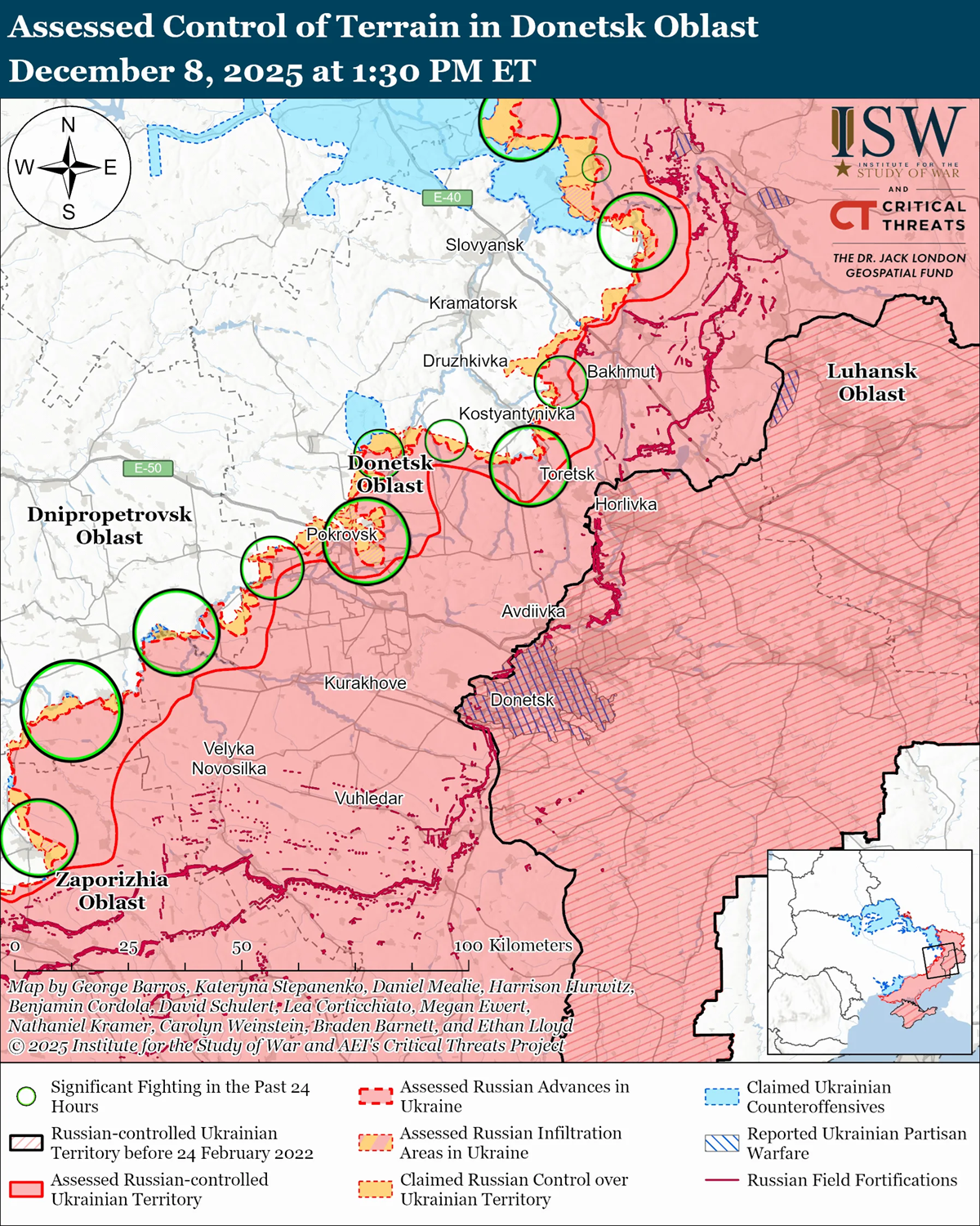 Rusija: Napredujemo na svim bojištima