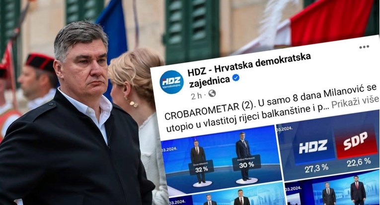 HDZ: Milanović želi kaos i recesiju, građani bježe glavom bez obzira