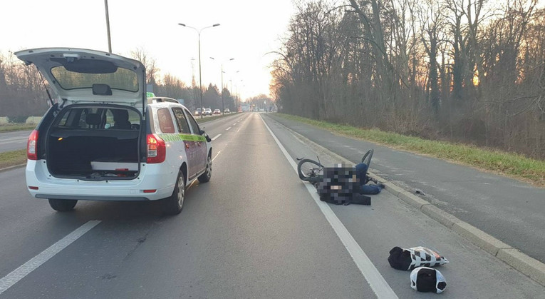 Taksi u Varaždinu naletio na bicikliste