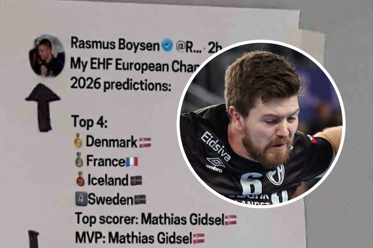 Boysen se oglasio nakon prolaska Hrvatske. Fotošopirao je svoju prognozu