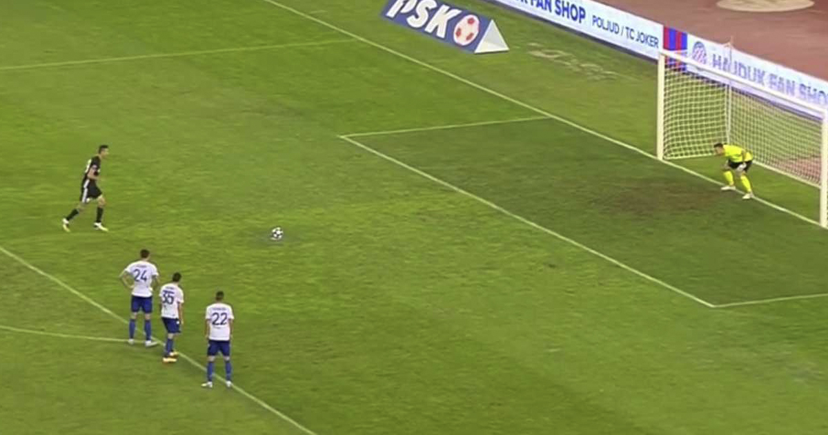 Trener Slavena hitno ubacio Krstanovića da izvede penal protiv Hajduka