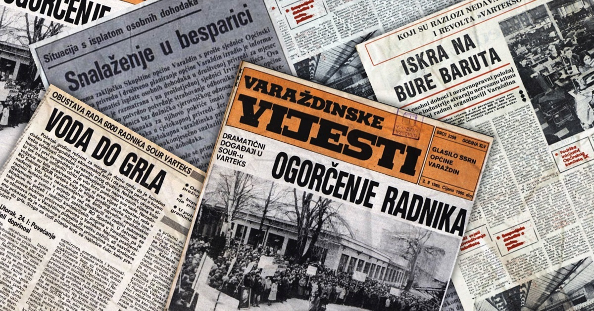 Prestanimo se lagati. Varteks je propadao još 80-tih