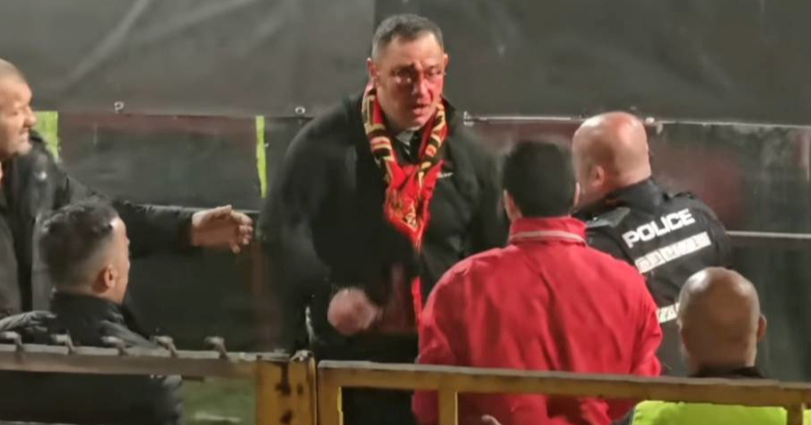 VIDEO Jezive scene u BiH. Navijač kravave glave želio se obračunati s redarima