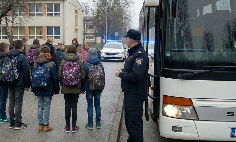 Pijani vozač trebao voziti djecu na izlet. Bus preuzeo drugi vozač