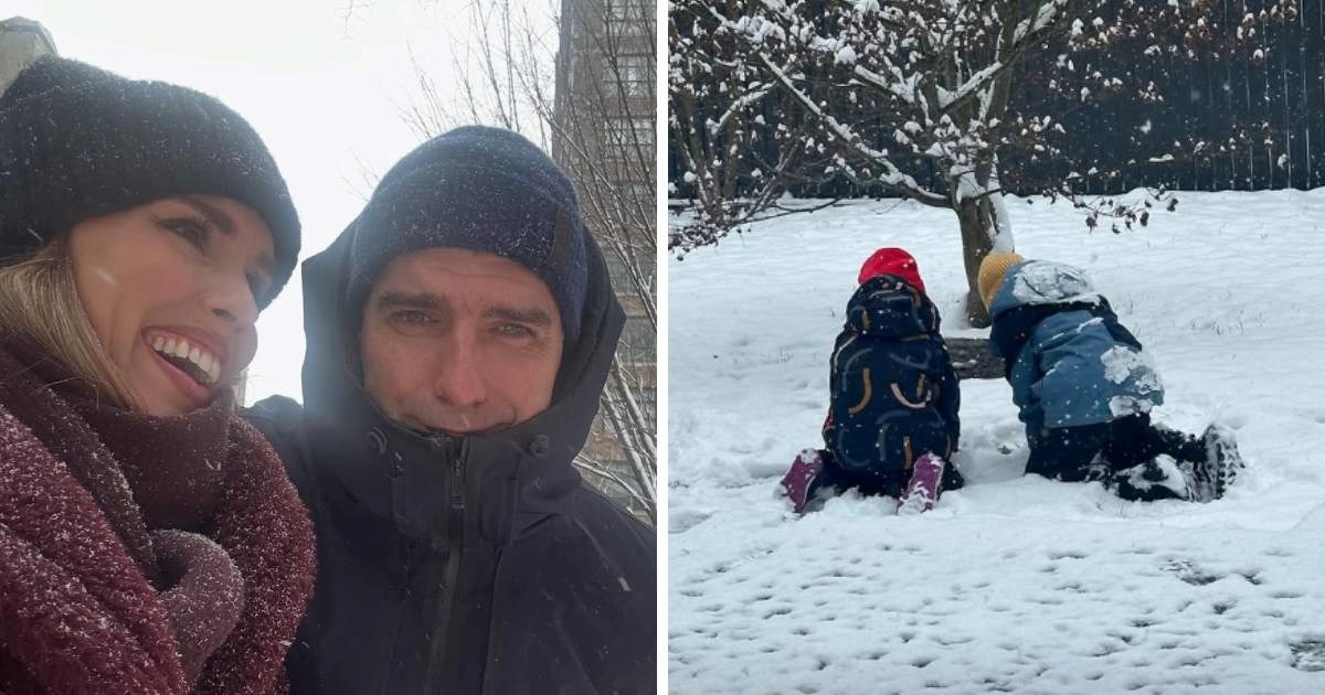 Franka Batelić pokazala kako s djecom uživa u snježnom Zagrebu