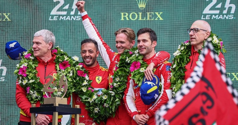 Ferrari treći put zaredom pobjednik utrke 24 sata Le Mansa