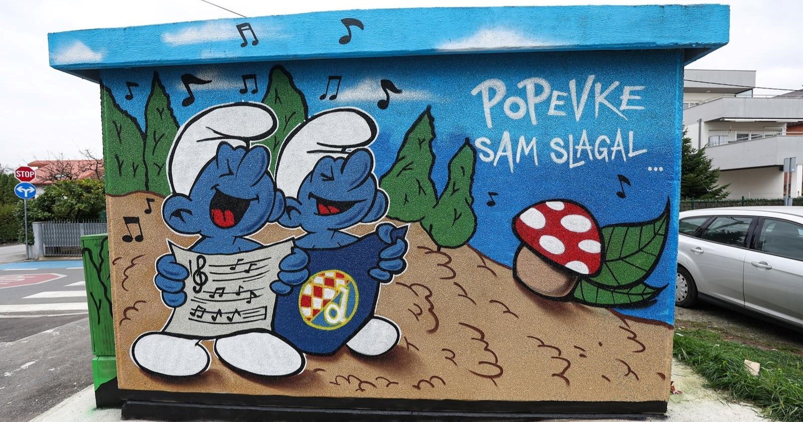 FOTO Oslikana trafostanica na zagrebačkom Bukovcu oduševila građane