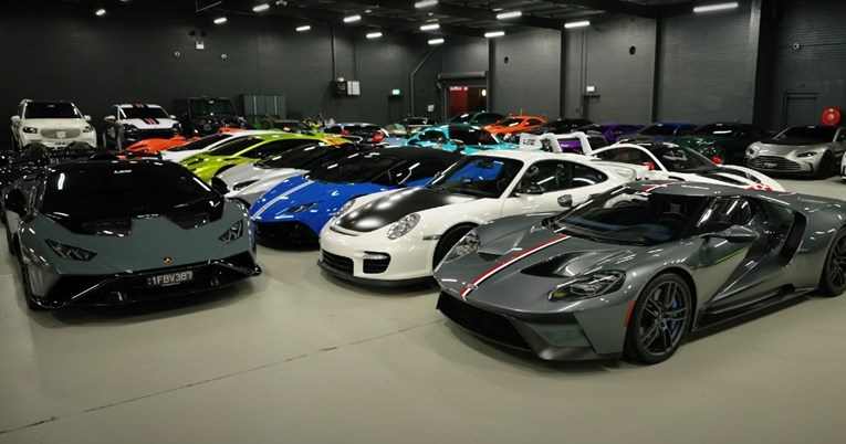 VIDEO Australski milijarder ima kolekciju automobila vrijednu preko 100 milijuna USD