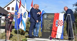 Ministar Medved kod Otočca otkrio spomenik ubijenim civilima