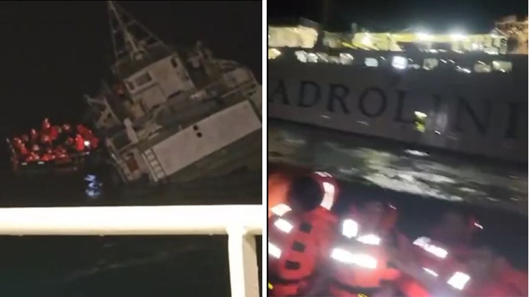 Katamaran počeo tonuti kod Zadra, spasili sve putnike