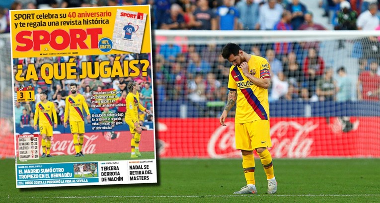 Španjolski mediji "ubili" Barcelonu: "Što vi igrate?"