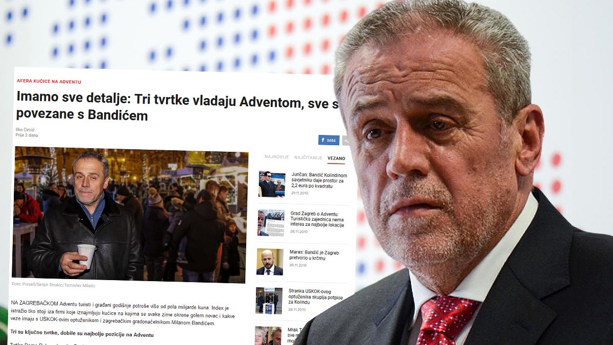 USKOK istražuje Bandića i posao s iznajmljivanjem kućica na Adventu?