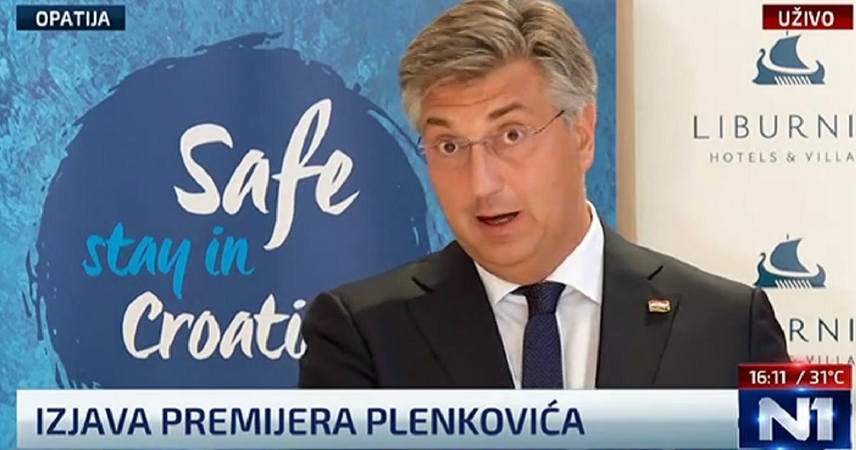 Plenković: Sve na Pelješkom mostu trajalo je kratko, a u kafićima se pije, pjeva...