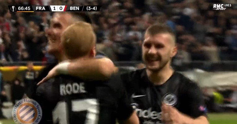 FOTO Rebić namjestio gol koji je odveo Eintracht u polufinale Europa lige