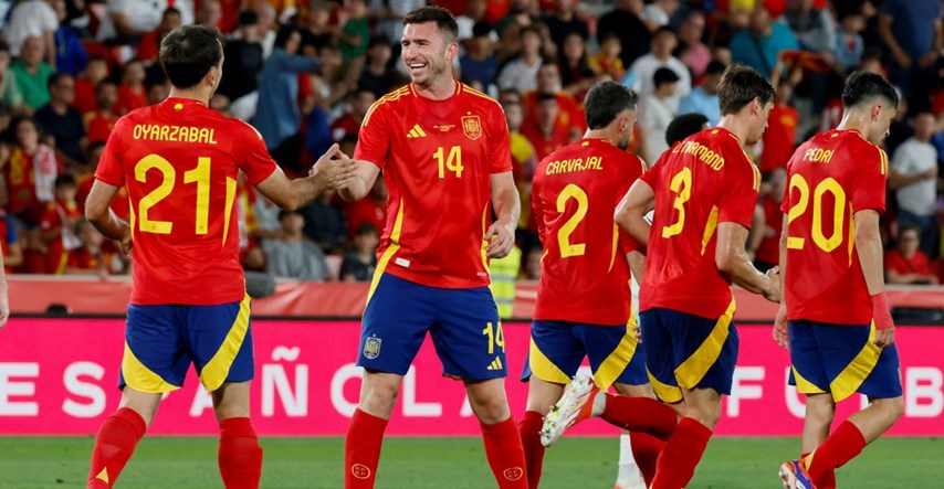 VIDEO Španjolska pobijedila 5:1 uoči utakmice s Hrvatskom na Euru