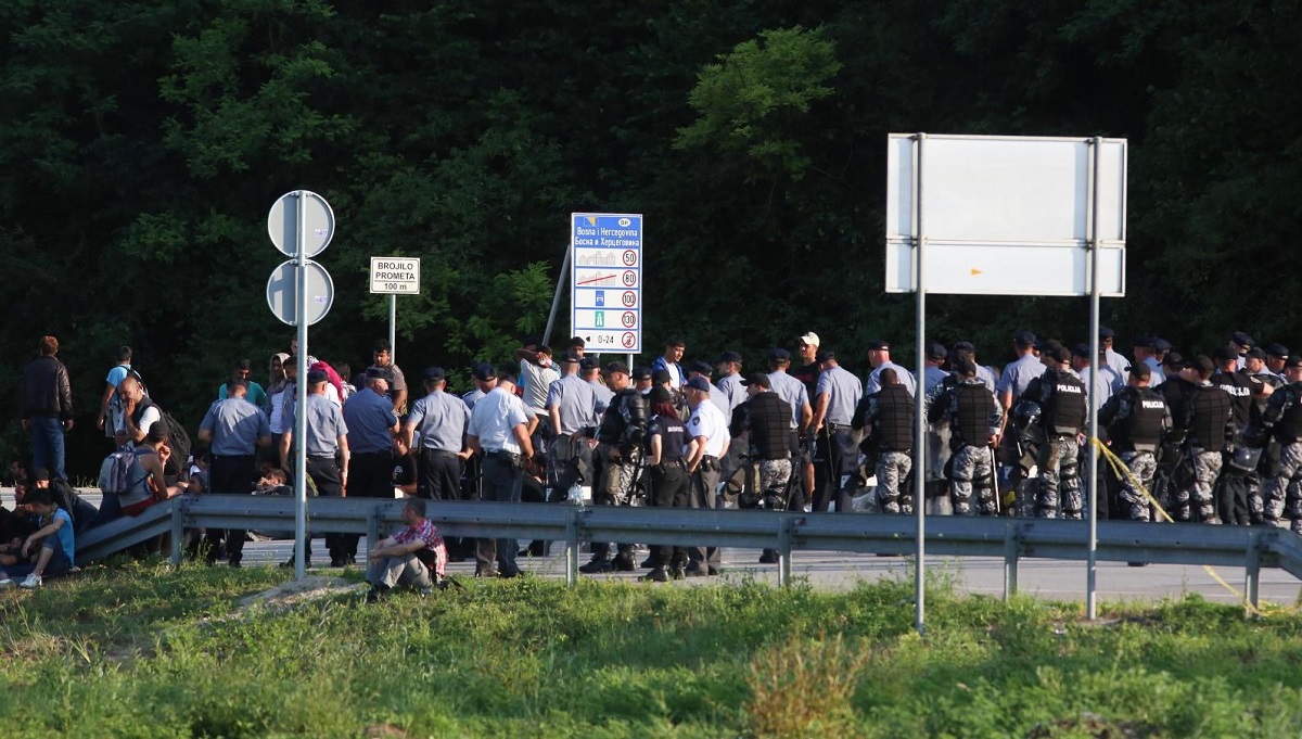 Migranti nisu uspjeli ući u Hrvatsku, granični prijelaz kod Velike Kladuše opet otvoren