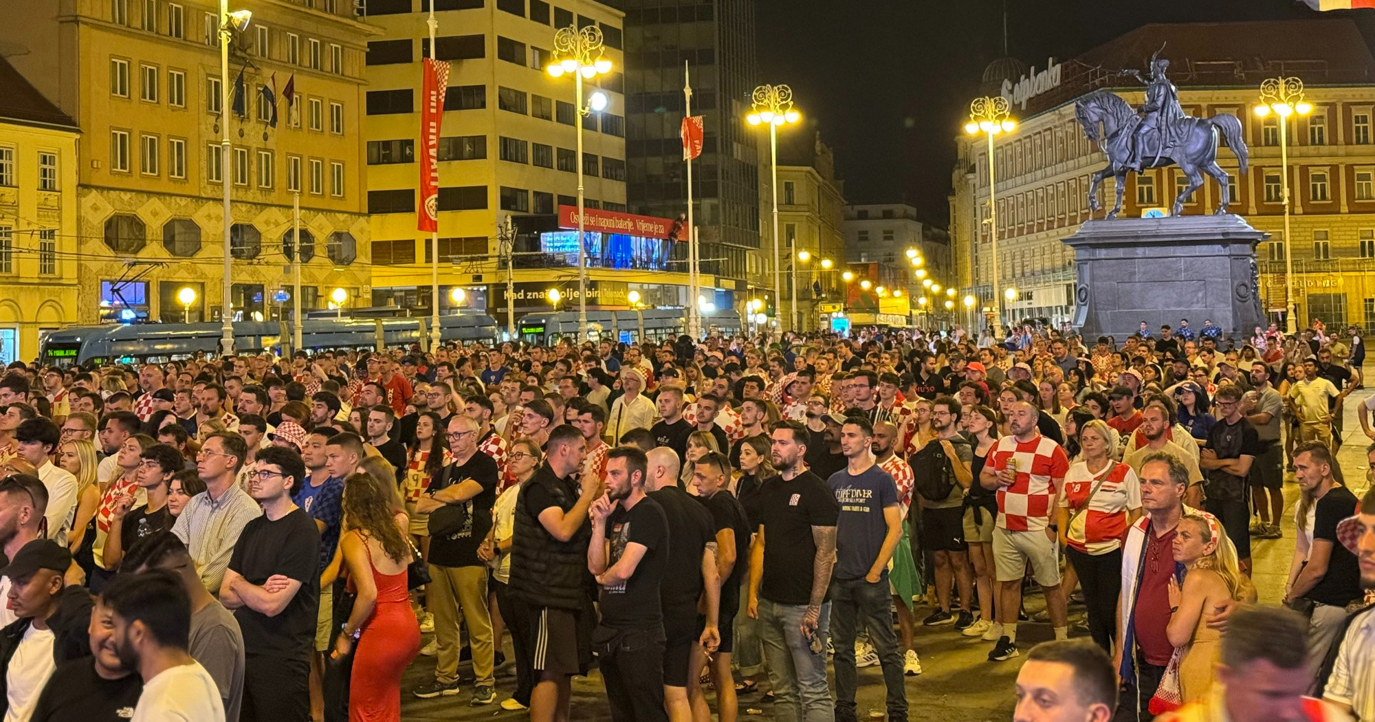 VIDEO Tuga i nevjerica na licima navijača nakon gola za 4:2