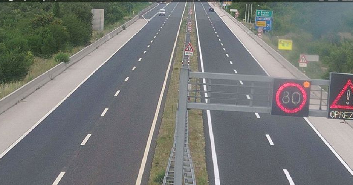 Gužve prema Zagrebu, bura zatvorila dio A1 za kamione