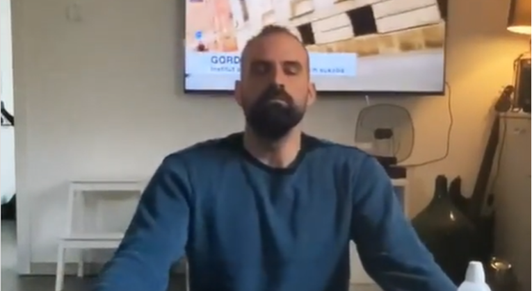 VIDEO Ivan Šarić pokazao kako se rješava stresa i rekao ono što svi misle