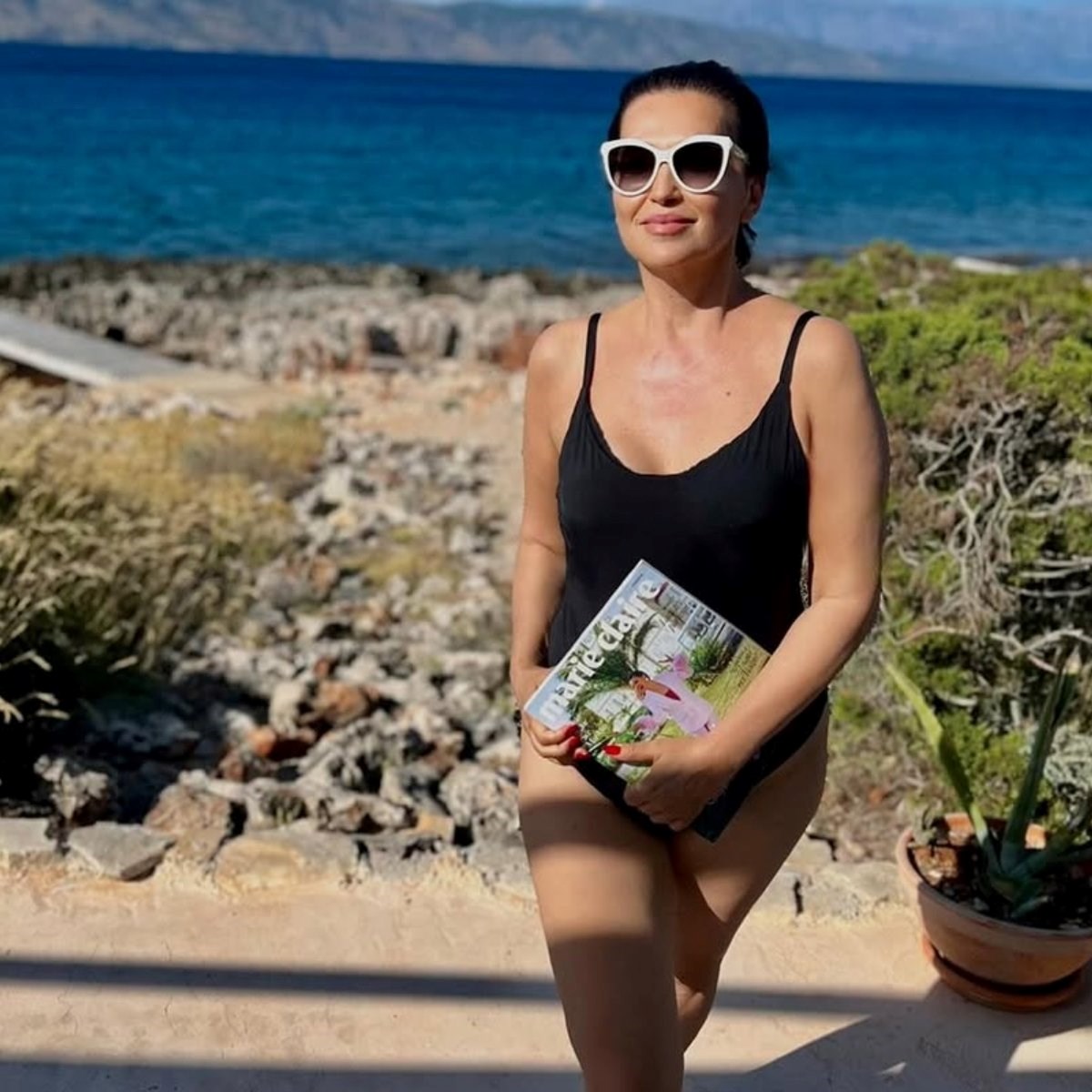 Nina Badrić blista u bezvremenskom kupaćem kostimu