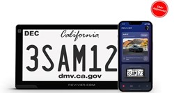 Kalifornija uvela digitalne registarske pločice