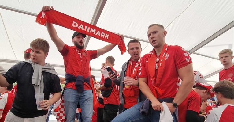 Pogledajte kako su se danski navijači zabavljali u Zagrebu uoči utakmice