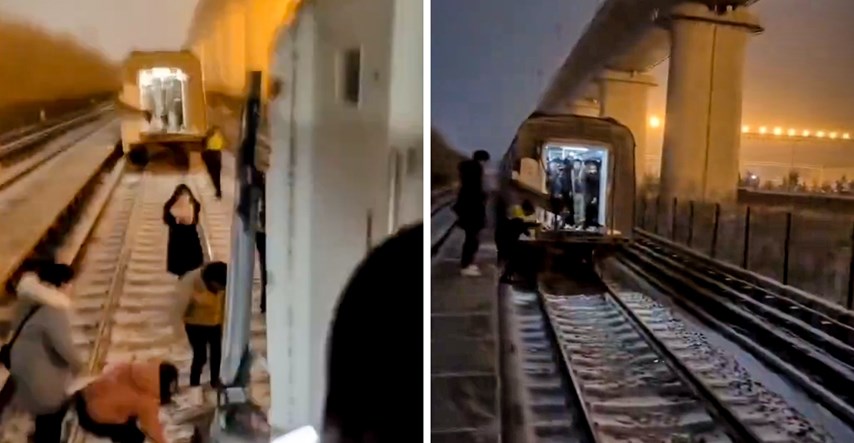 VIDEO U Pekingu se raspao vlak podzemne željeznice, više od 100 ljudi ima lomove