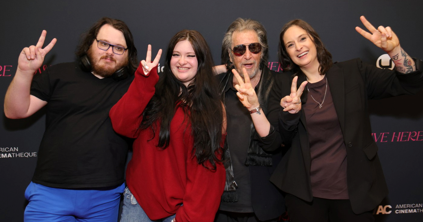 Al Pacino (85) na premijeri s troje djece, kćeri Julie (36) i blizancima (25)