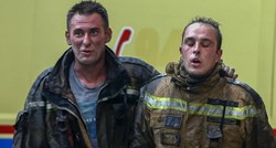 Pogledajte heroje koji su ugasili veliki požar u splitskoj zgradi